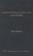 Cover of Amending Final Judgments and Orders