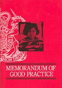 Cover of Memorandum of Good Practice on Video Recorded Interviews with Child Witnesses for Criminal Proceedings