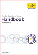 Cover of The Bar Standards Board Handbook: January 2014