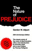 Cover of The Nature of Prejudice