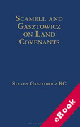 Cover of Scamell and Gasztowicz on Land Covenants (eBook)