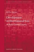 Cover of Development in International Law: A Policy-Oriented Inquiry