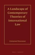 Cover of A Landscape of Contemporary Theories of International Law