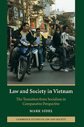 Cover of Law and Society in Vietnam: The Transition from Socialism in Comparative Perspective