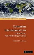 Cover of Customary International Law: A New Theory with Practical Applications
