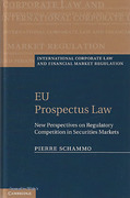 Cover of EU Prospectus Law: New Perspectives on Regulatory Competition in Securities Markets