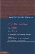 Cover of The Derivative Action in Asia: A Comparative and Functional Approach