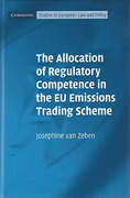 Cover of The Allocation of Regulatory Competence in the EU Emissions Trading Scheme