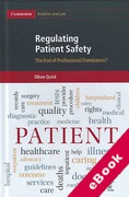 Cover of Regulating Patient Safety: The End of Professional Dominance? (eBook)