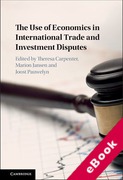 Cover of The Use of Economics in International Trade and Investment Disputes (eBook)