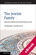 Cover of The Jewish Family: Between Family Law and Contract Law (eBook)