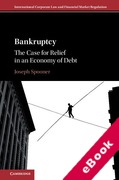 Cover of Bankruptcy: The Case for Relief in an Economy of Debt: A Critical Approach (eBook)