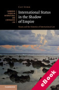 Cover of International Status in the Shadow of Empire: Nauru and the Histories of International Law (eBook)
