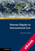 Cover of Human Dignity in International Law (eBook)