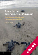 Cover of Towards the Environmental Minimum: Environmental Protection through Human Rights (eBook)