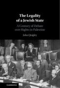 Cover of The Legality of a Jewish State: A Century of Debate over Rights in Palestine