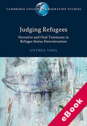Cover of Judging Refugees: Narrative and Oral Testimony in Refugee Status Determination (eBook)