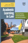 Cover of Academic Learning in Law: Theoretical Positions, Teaching Experiments and Learning Experiences