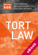 Cover of Revise SQE: Tort Law (eBook)