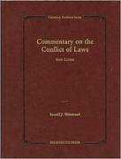 Cover of Commentary on the Conflict of Laws