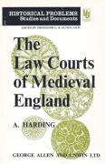 Cover of The Law Courts of Medieval England