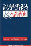 Cover of Commercial Regulation &#38; Judicial Review
