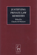 Cover of Justifying Private Law Remedies