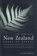 Cover of The Permanent New Zealand Court of Appeal