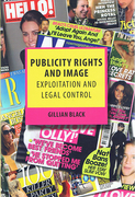 Cover of Publicity Rights and Image: Exploitation and Legal Control