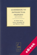 Cover of A Guidebook to Intellectual Property (eBook)