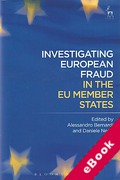 Cover of Investigating European Fraud in the EU Member States (eBook)