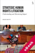 Cover of Strategic Human Rights Litigation: Understanding and Maximising Impact (eBook)