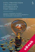 Cover of Data Protection and Digital Sovereignty Post-Brexit (eBook)