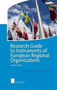 Cover of Research Guide to Instruments of European Regional Organizations