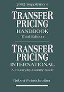 Cover of 2002 Supplement: Transfer Pricing Handbook & Transfer Pricing International