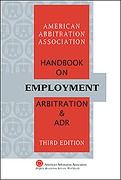 Cover of AAA Handbook on Employment Arbitration and ADR