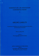 Cover of Airline Liability: A Seminar on Liability and Claims Handling in the Airline and Aerospace Industries