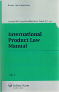 Cover of International Product Law Manual 2011