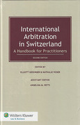 Cover of International Arbitration in Switzerland: A Handbook for Practitioners