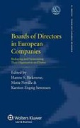 Cover of Boards of Directors in European Companies
