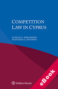 Cover of Competition Law in Cyprus (eBook)
