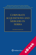 Cover of Corporate Acquisitions and Mergers in Serbia (eBook)