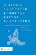 Cover of Visser's Annotated European Patent Convention updated to 01.03.2023