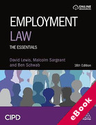 Cover of Employment Law: The Essentials (eBook)