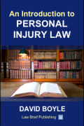 Cover of An Introduction to Personal Injury Law