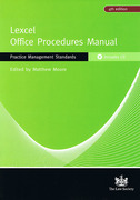 Cover of Lexcel Office Procedures Manual: Practice Management Standards