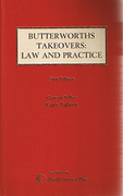Cover of Butterworths Takeovers Law and Practice