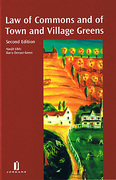 Cover of Law of Commons and of Town and Village Greens