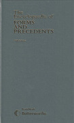 Cover of Encyclopaedia of Forms & Precedents 5th ed to 2011