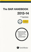 Cover of The Bar Handbook 2013-2014